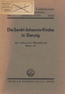 Die Sankt-Johannis-Kirche in Danzig