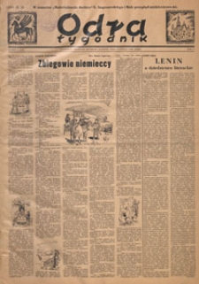 Odra : tygodnik, 1949.02.06 nr 3