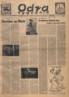 Odra : tygodnik, 1948.03.14 nr 11