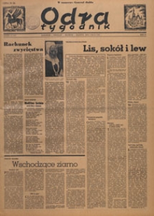 Odra : tygodnik, 1948.05.02 nr 18