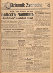 Dziennik Zachodni, 1947.12.01 nr 329