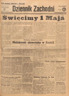 Dziennik Zachodni, 1948.05.01 nr 121
