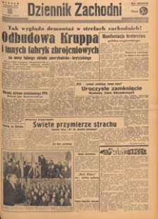 Dziennik Zachodni, 1948.11.02 nr 304