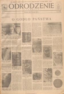 Odrodzenie : tygodnik, 1948.01.18 nr 3