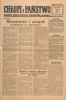 Chłopi i Państwo : tygodnik społeczno-polityczny, 1949.08.07 nr 32