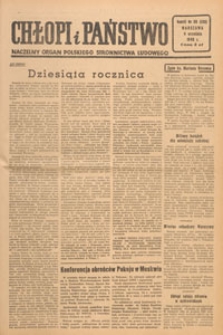 Chłopi i Państwo : tygodnik społeczno-polityczny, 1949.09.04 nr 36