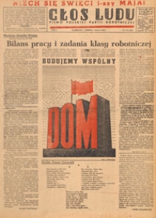 Głos Ludu : pismo codzienne Polskiej Partii Robotniczej, 1948.05.01 nr 119
