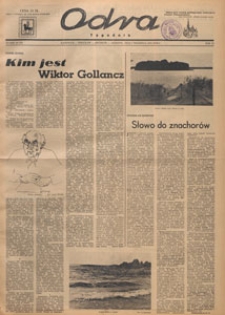 Odra : tygodnik literacko-społeczny, 1947.09.07 nr 36