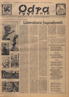 Odra : tygodnik literacko-społeczny, 1947.11.09 nr 45