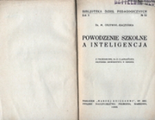 Powodzenie szkolne a inteligencja
