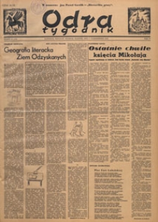 Odra : tygodnik, 1948.10.03 nr 40