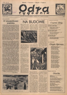 Odra : tygodnik, 1949.08.07 nr 29