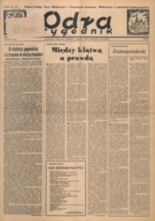 Odra : tygodnik, 1949.09.04 nr 33