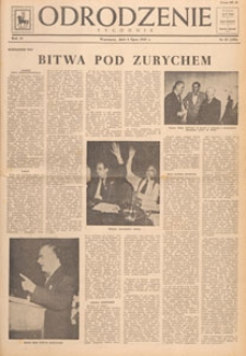 Odrodzenie : tygodnik, 1947.07.06 nr 27