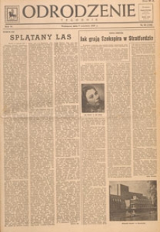 Odrodzenie : tygodnik, 1947.09.07 nr 36