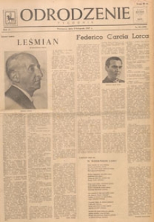 Odrodzenie : tygodnik, 1947.11.02 nr 44