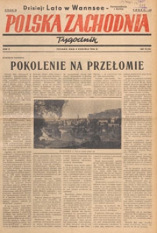 Polska Zachodnia : tygodnik : organ P.Z.Z., 1946.08.04 nr 31