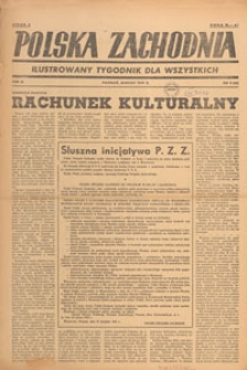 Polska Zachodnia : tygodnik : organ P.Z.Z., 1947.03 nr 9