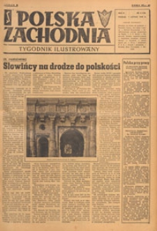 Polska Zachodnia : tygodnik : organ P.Z.Z., 1948.02.01 nr 5