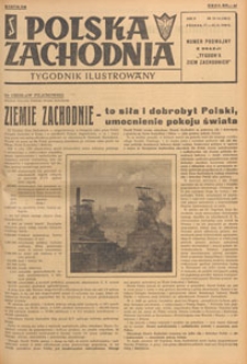 Polska Zachodnia : tygodnik : organ P.Z.Z., 1948.04.11-24 nr 15-16