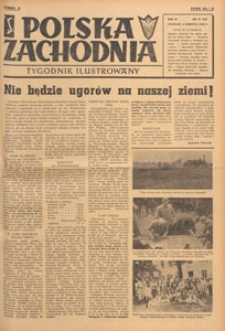 Polska Zachodnia : tygodnik : organ P.Z.Z., 1948.06.06 nr 23