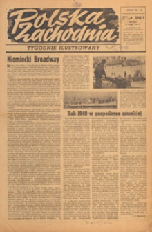 Polska Zachodnia : tygodnik : organ P.Z.Z., 1949.02.27 nr 8