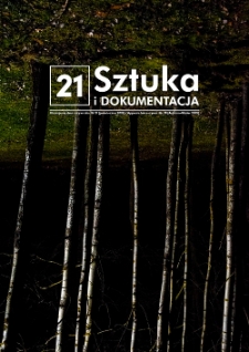 Sztuka i Dokumentacja nr 21, 2019
