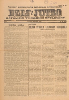 Dziś i Jutro : katolicki tygodnik społeczny, 1949.12.11 nr 49