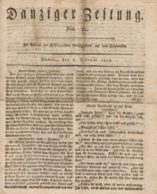 Danziger Zeitung, 1813.02.08 nr 21
