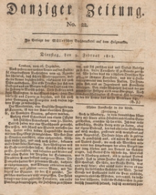 Danziger Zeitung, 1813.02.09 nr 22