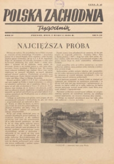 Polska Zachodnia : tygodnik : organ P.Z.Z., 1946.03.10 nr 10