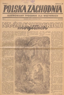 Polska Zachodnia : tygodnik : organ P.Z.Z., 1946.11.24 nr 47