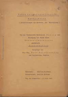 Über das Δ 3-Piperideyl - (3) - methylketon : (Untersuchungen zur Synthese des Merochinens)