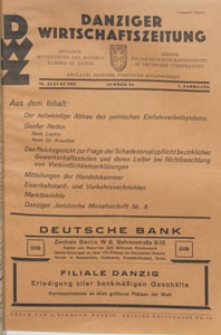 Danziger Wirtschaftszeitung, 1927.08.26 nr 34