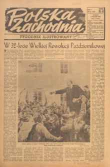 Polska Zachodnia : tygodnik : organ P.Z.Z., 1949.11.13 nr 45