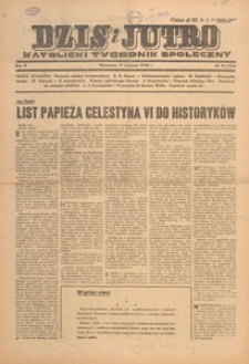 Dziś i Jutro : katolicki tygodnik społeczny, 1948.04.25 nr 17