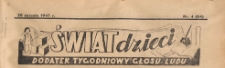 Świat Dzieci. Dodatek tygodniowy Głosu Ludu, 1946.01.20 nr 4