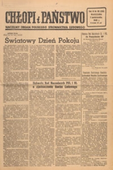 Chłopi i Państwo : tygodnik społeczno-polityczny, 1949.10.09 nr 41