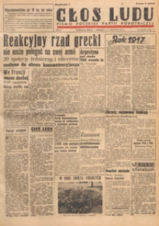 Głos Ludu : pismo codzienne Polskiej Partii Robotniczej, 1947.11.12 nr 312