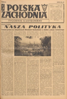 Polska Zachodnia : tygodnik : organ P.Z.Z., 1948.08.08 nr 31