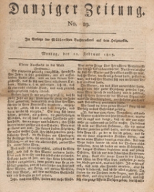 Danziger Zeitung, 1813.02.22 nr 29