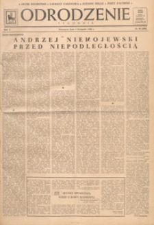 Odrodzenie : tygodnik, 1948.11.14 nr 46