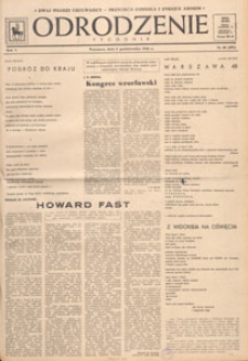 Odrodzenie : tygodnik, 1948.10.10 nr 41
