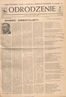 Odrodzenie : tygodnik, 1948.06.13 nr 24