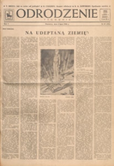 Odrodzenie : tygodnik, 1948.07.11 nr 28