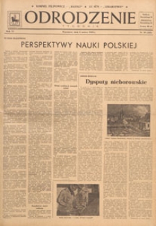 Odrodzenie : tygodnik, 1949.03.20 nr 12