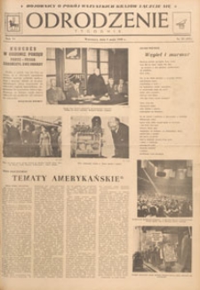 Odrodzenie : tygodnik, 1949.05.22 nr 21