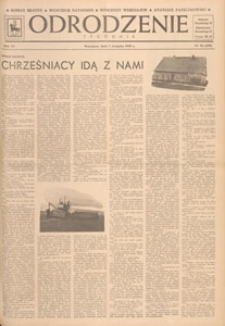 Odrodzenie : tygodnik, 1949.08.14 nr 33
