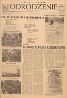 Odrodzenie : tygodnik, 1949.11.13 nr 46