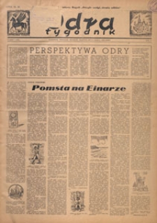 Odra : tygodnik, 1949.03.27 nr 10
